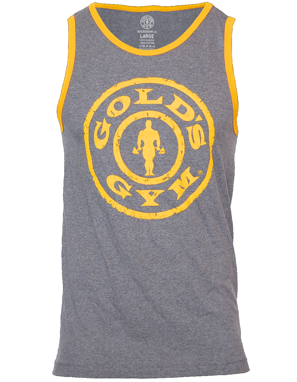 Weight Plate Contrast Athlete Tank