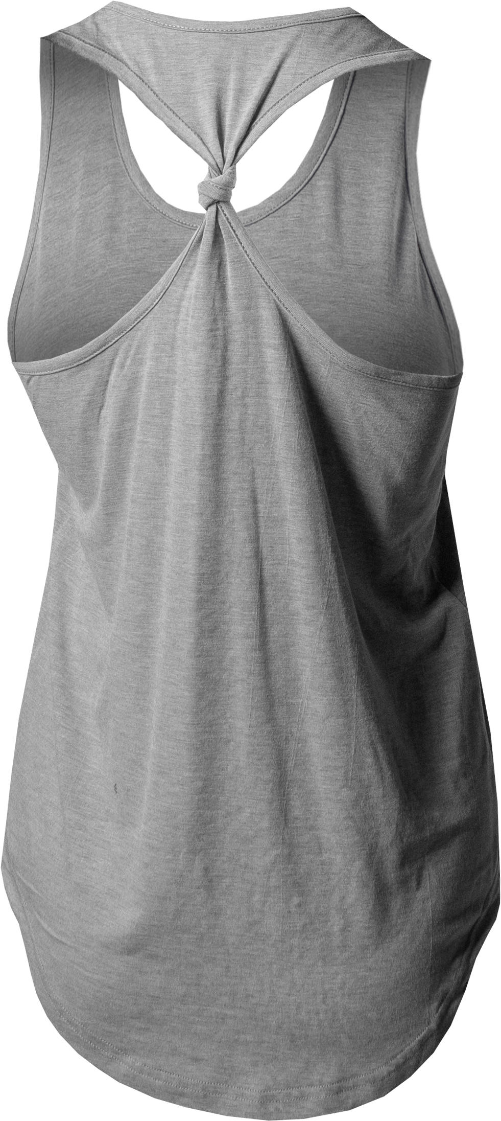 Performance Tri-Blend Twist Back Tank