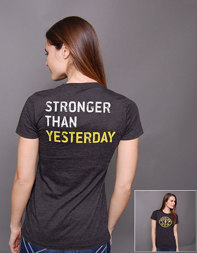 Stronger Than Yesterday Tee