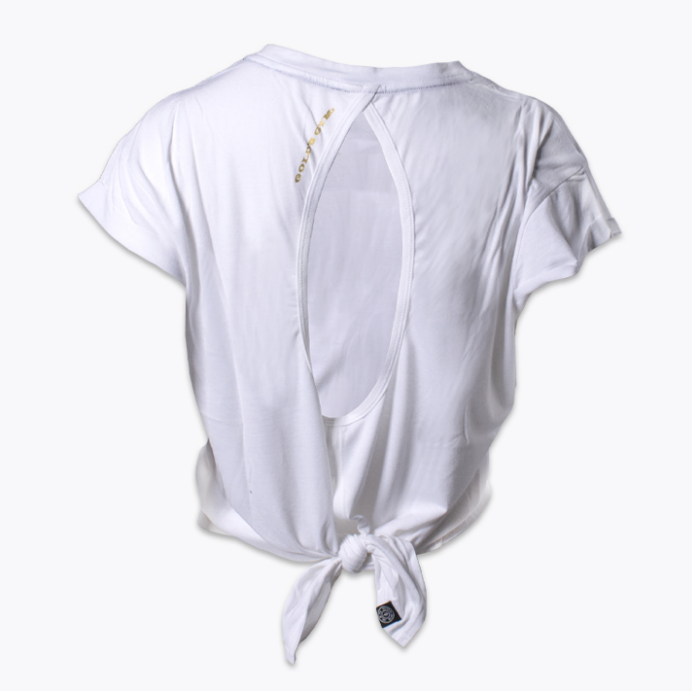 Performance Tri-Blend Tie-Back Tee